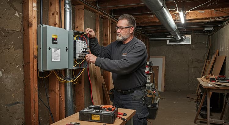 Electrical work