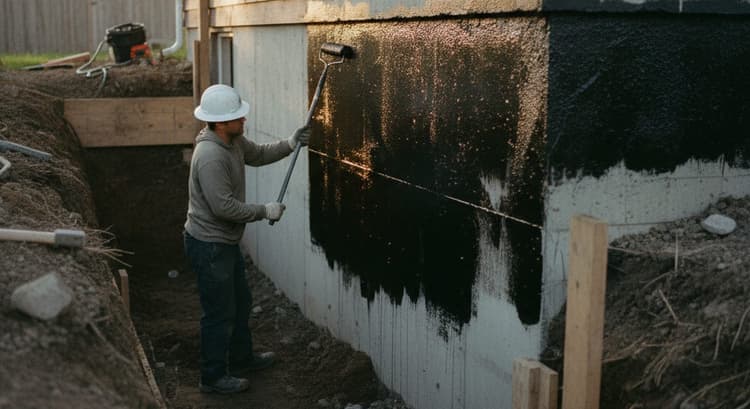Foundation repair work