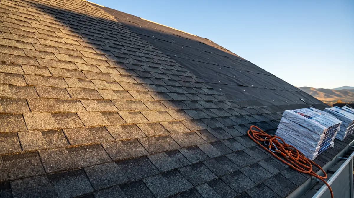 Roofing professional
